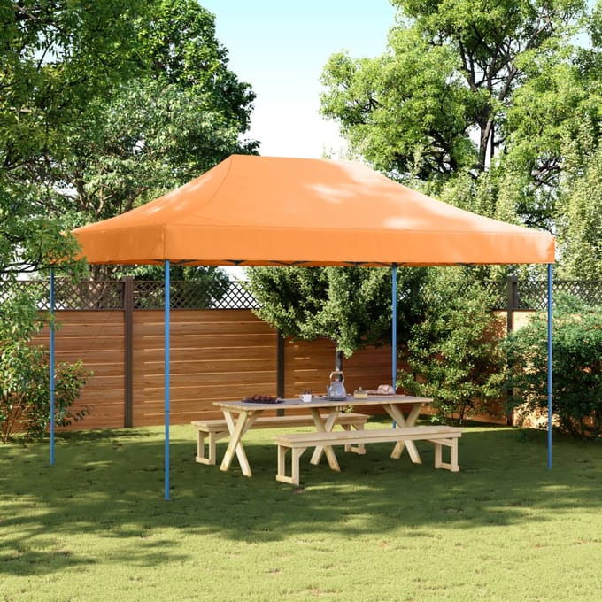 vidaXL - Partytent - inklapbaar - pop-up - 440x292x315 - cm - oranje
