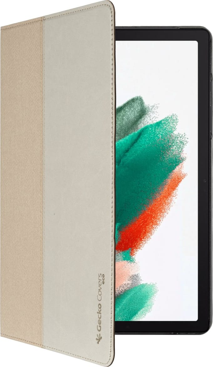 Gecko Covers Hoes geschikt voor Samsung Galaxy Tab A9+ - Easy-Click Eco - Zand