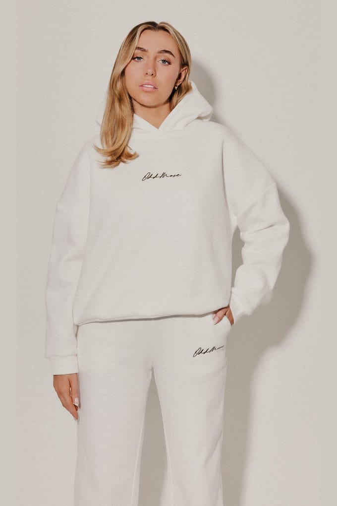Odd Muse Hoodie White Maat: XL | Sweaters Outlet | Dames | Wit