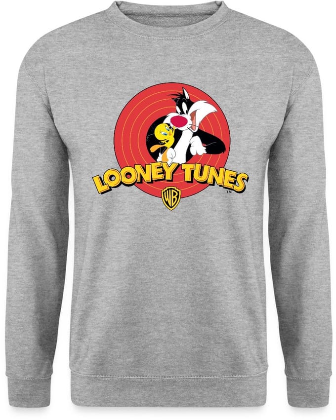 Looney Tunes Sylvester And Tweety Sweater Heren