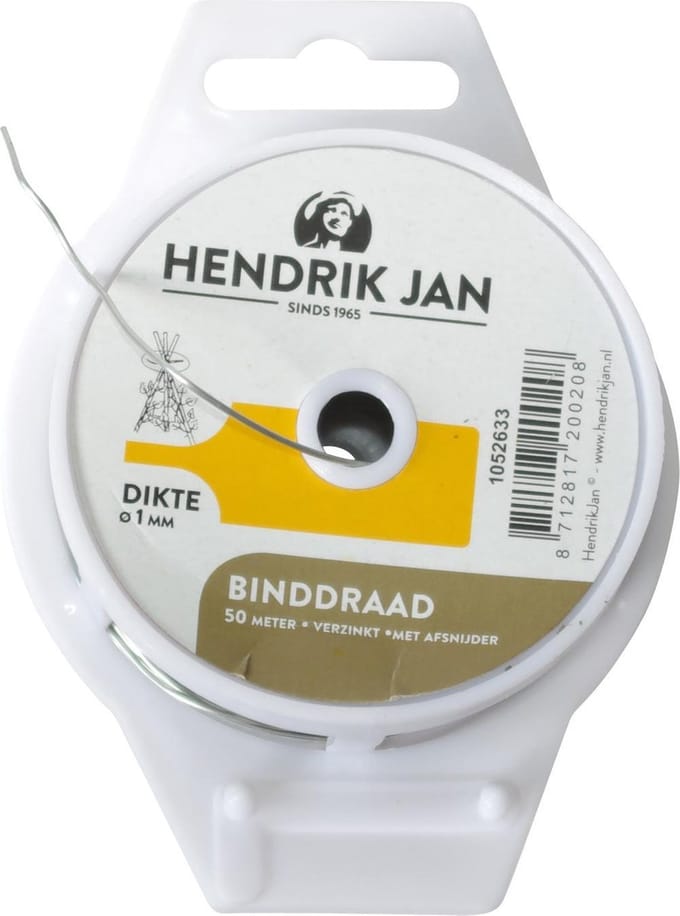 Hendrik Jan korfje draad verzinkt 1,0 mm x 50 m