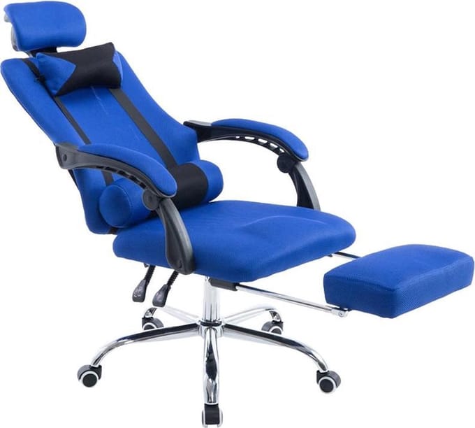 CLP Fellow Bureaustoel - Stof blauw