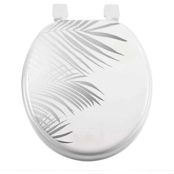 Wc-bril Silver Leaves White