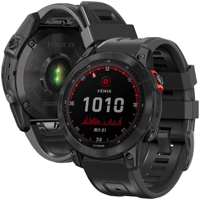 Tech-Protect Iconband Garmin Fenix 5X / 3Hr / 5X Plus / 6X / 6X Pro / 7X / 8 (51 mm) Noir black