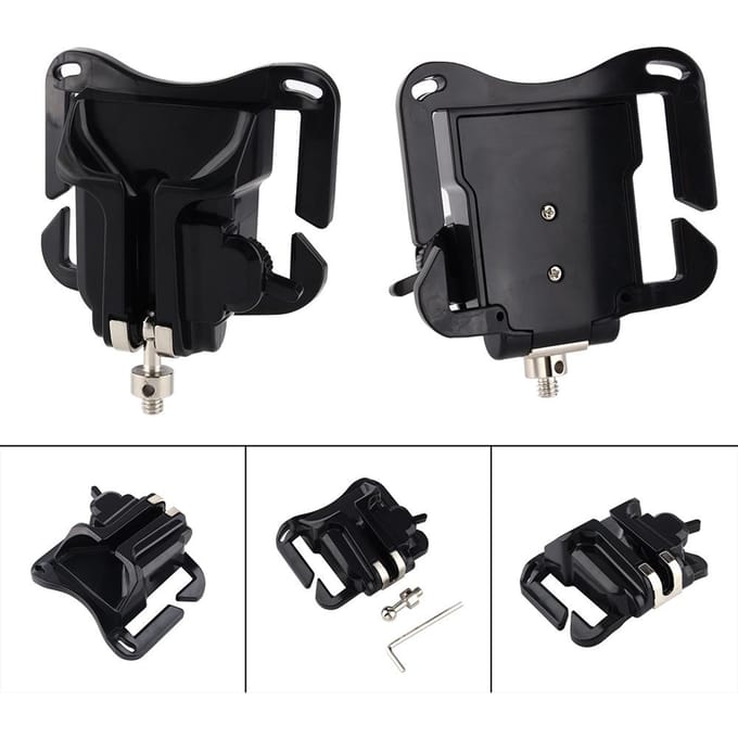 Camera Taille Riem Gesp Holster Snelle Band Hanger Mount voor DSLR Camera's black
