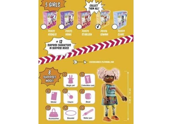 PLAYMOBIL Everdreamerz Edwina - Comic World - 70476