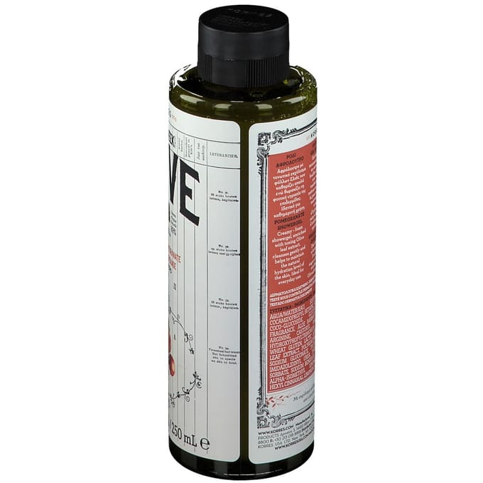 Korres Pure Greek Olive Pomegranate Shower Gel Douchegel Dames 250 ml