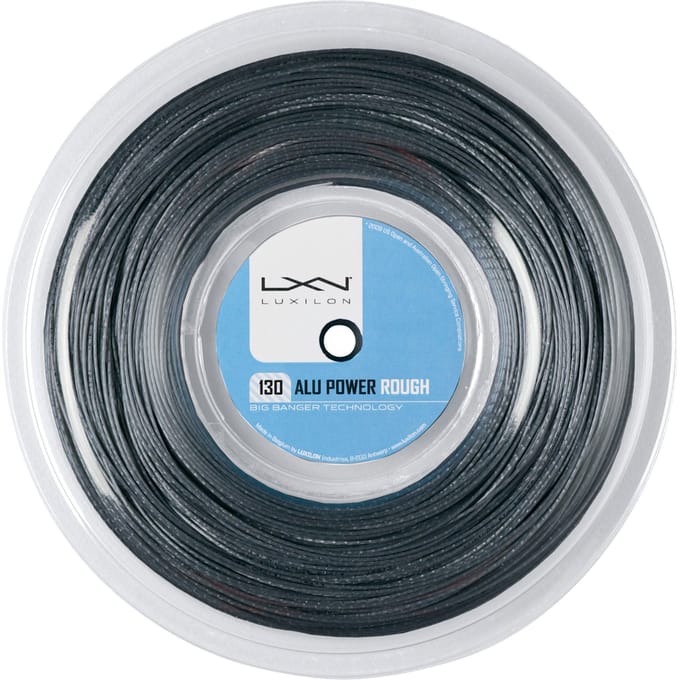 Luxilon ALU Power Rough Rol Snaren 200m-Zilver
