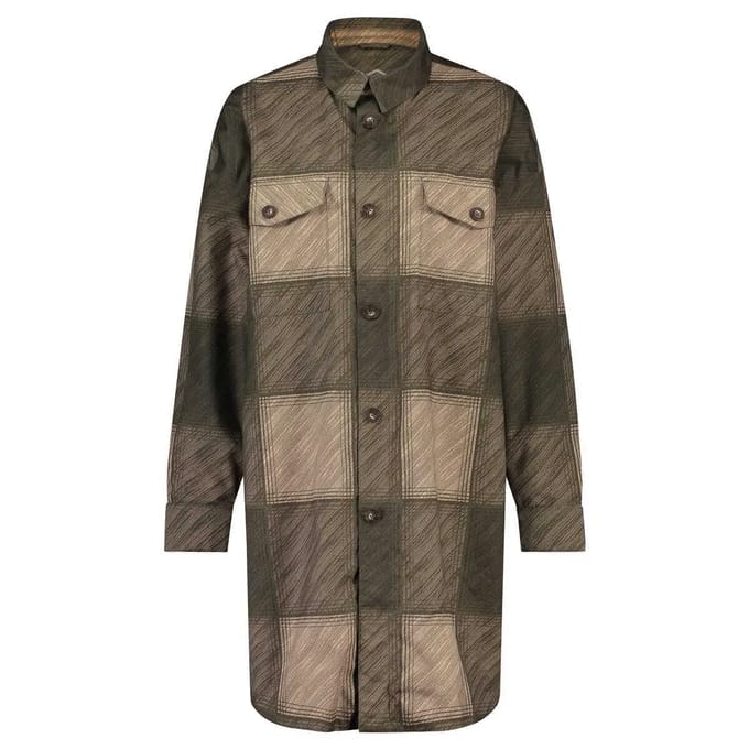 AGU Winter Oversized Rain Shirt Urban Outdoor Dames - Groen - M