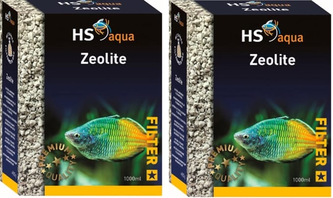 HS-Aqua - Zeoliet - Filtermateriaal - Inhoud: 1 Liter - 2 stuks