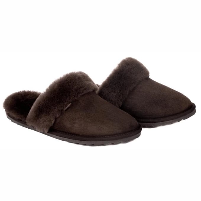 Pantoffel Le Chameau Women Mule Maison Marron Fonce-S