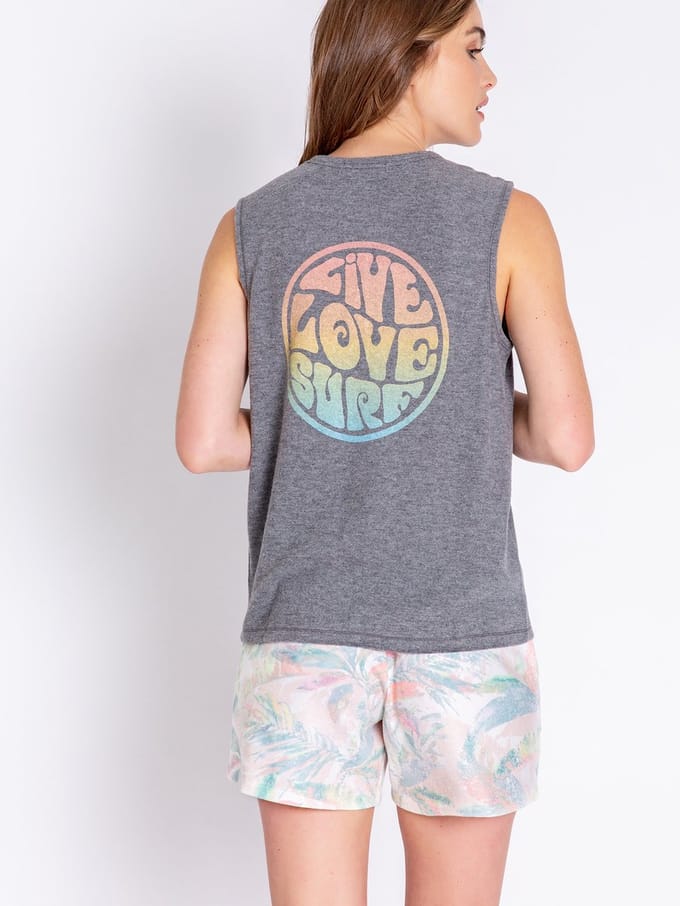 P.J. SALVAGE CO. Palm Desert pyjamashorts