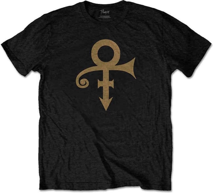 Prince - Symbol Heren T-shirt - M - Zwart