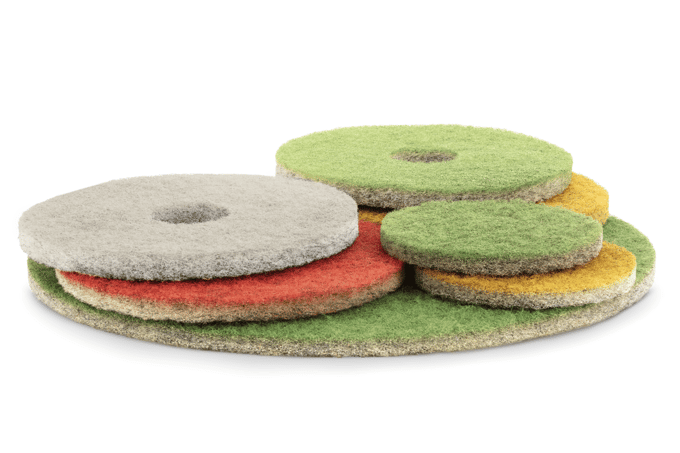 9" 1500 grit hiperclean pad