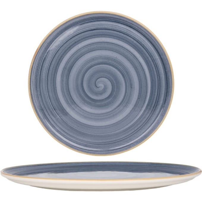 Bonna Pizzabord - Aura Dusk - Porselein - 32 cm - set van 2