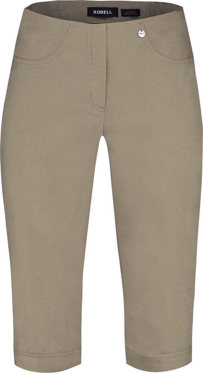 Robell - Model Bella 05 Bermuda - Bengaline Stretch - Beige - EU44
