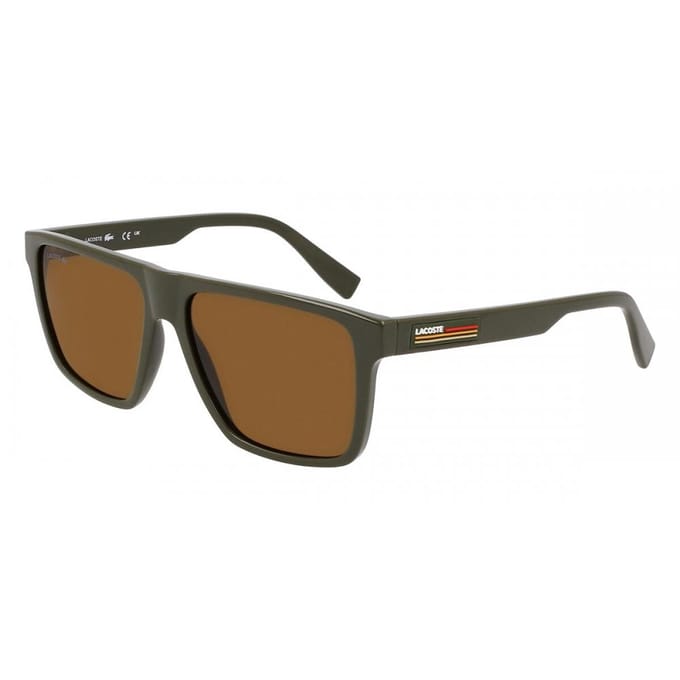 Lacoste Heren Zonnebril L6027s 275 Brown/57-15-145 brown