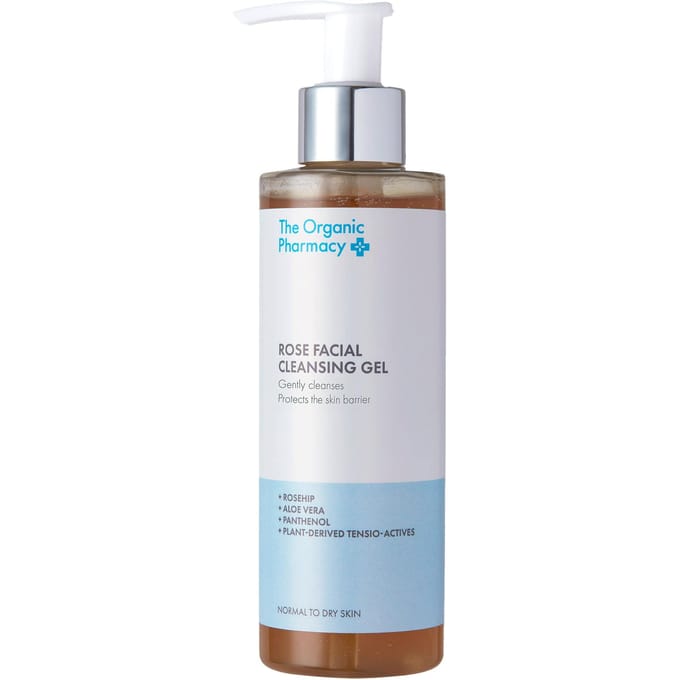 The Organic Pharmacy Rose Facial Cleansing Gel 200 ml