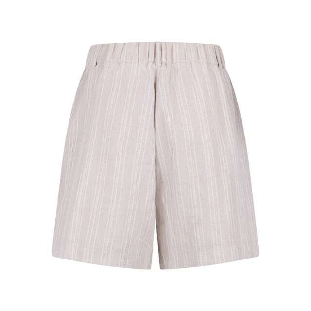 Nukus Dagmar Short Stripe  Zand Nks09053