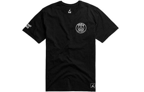 Jordan x PSG T-shirt Heren Zwart M black