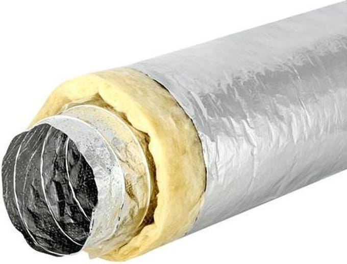 Sonodec akoestisch geïsoleerde 82 mm ventilatieslang (10 meter)