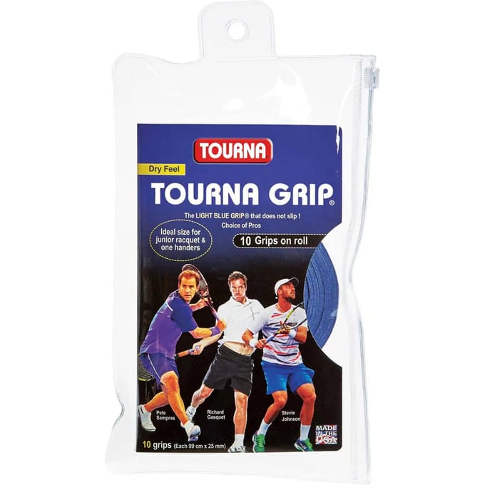 Tourna Grip Standard Verpakking 10 Stuks-Blauw