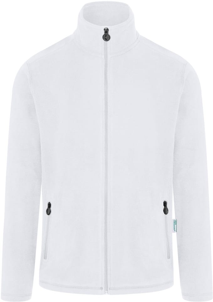 Karlowsky Men´s Workwear Fleece Jacket Warm-Up KY153 - White - S