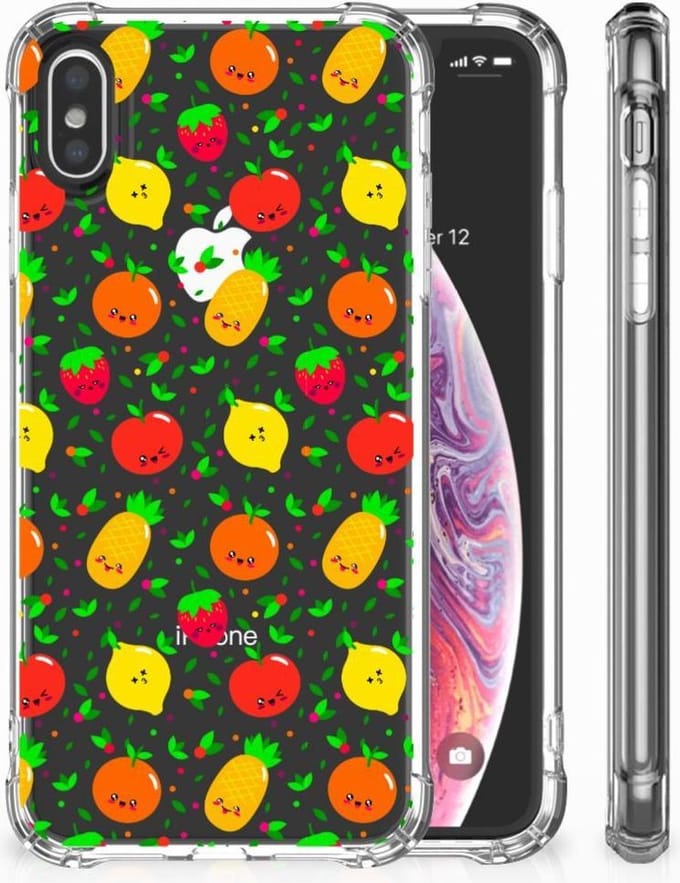 Apple iPhone X | Xs Beschermhoes Fruits
