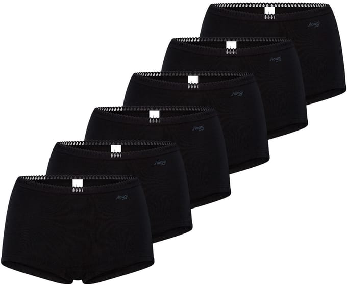 sloggi Dames shorts slip 6 pack GO Crush
