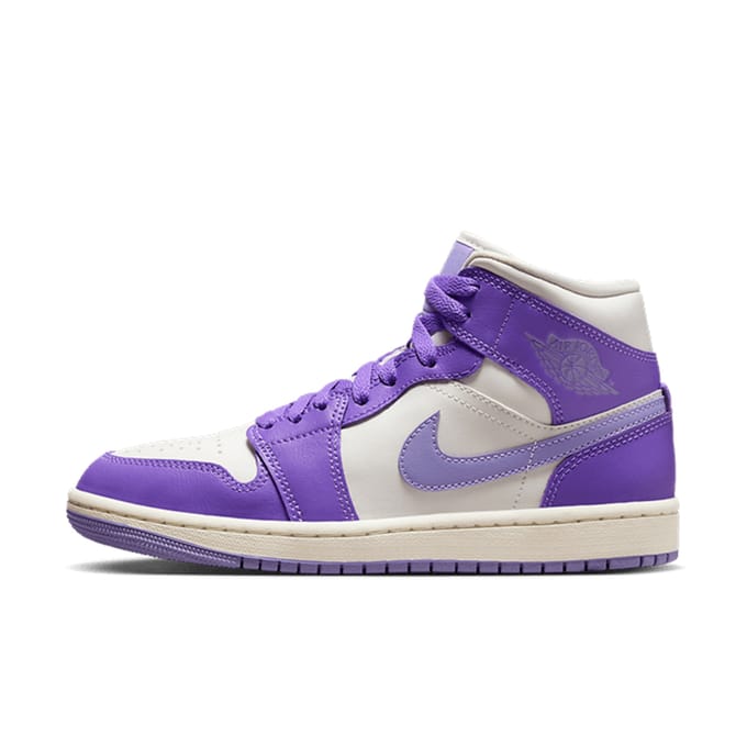 Jordan 1 Mid Action Grape (Women's) - Maat 35.5