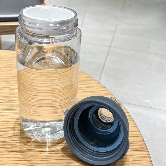 Cold Brew Fles 450ML PC Hittebestendig Eenvoudig Draagbaar Cold Brew Thee Fles met gray
