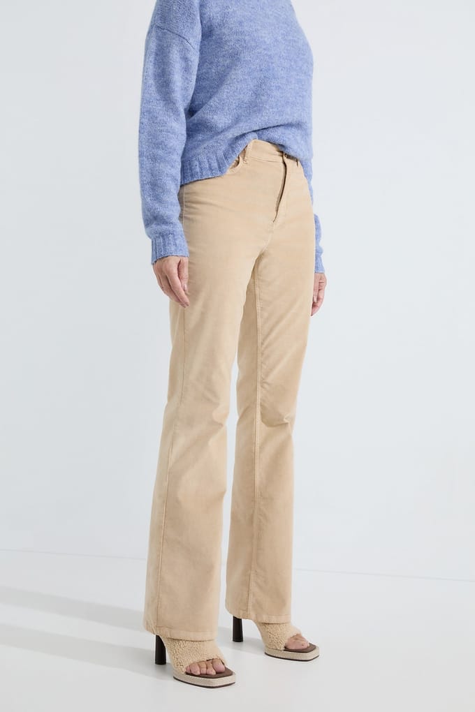 Josephine & Co Alessandro Flare Camel Größe: 36 | Stoffhosen Outlet | Damen | Braun