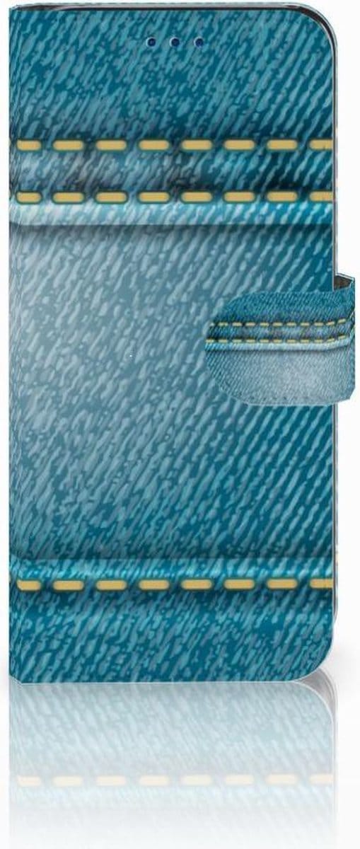 Samsung Galaxy S8 Wallet Case met Pasjes Jeans