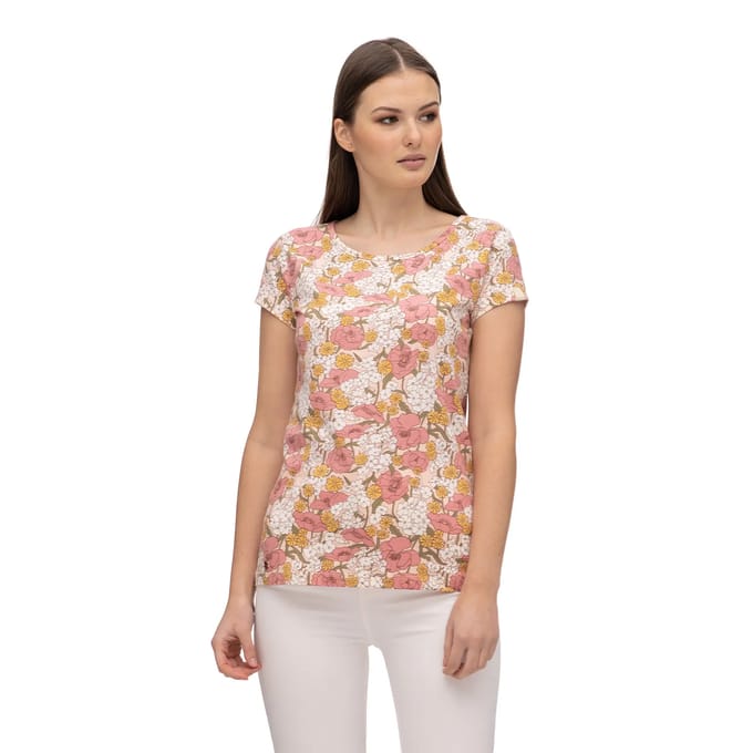 T-shirt dames Ragwear Mintt Flowers