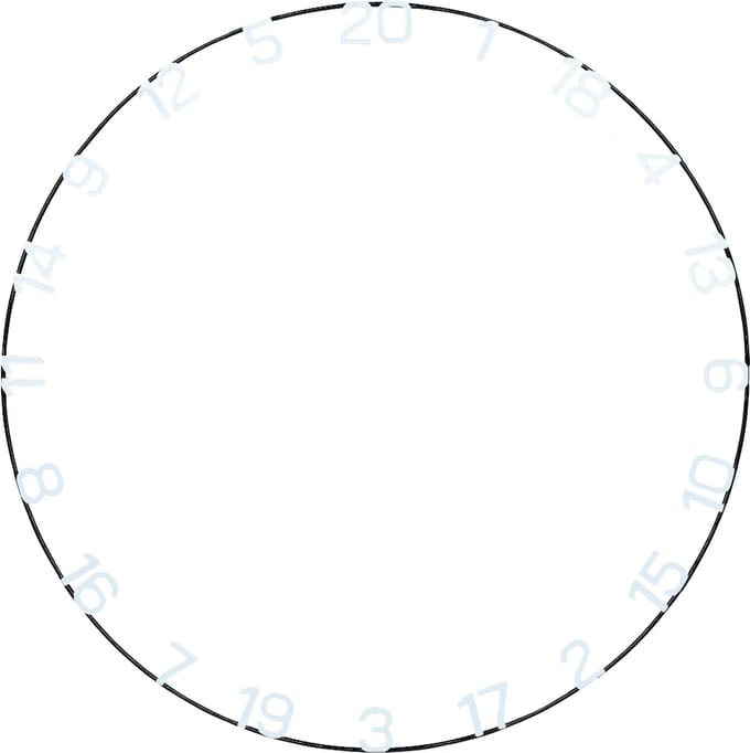 Unicorn Eclipse Ultra-Visible Number Ring - 30% Larger