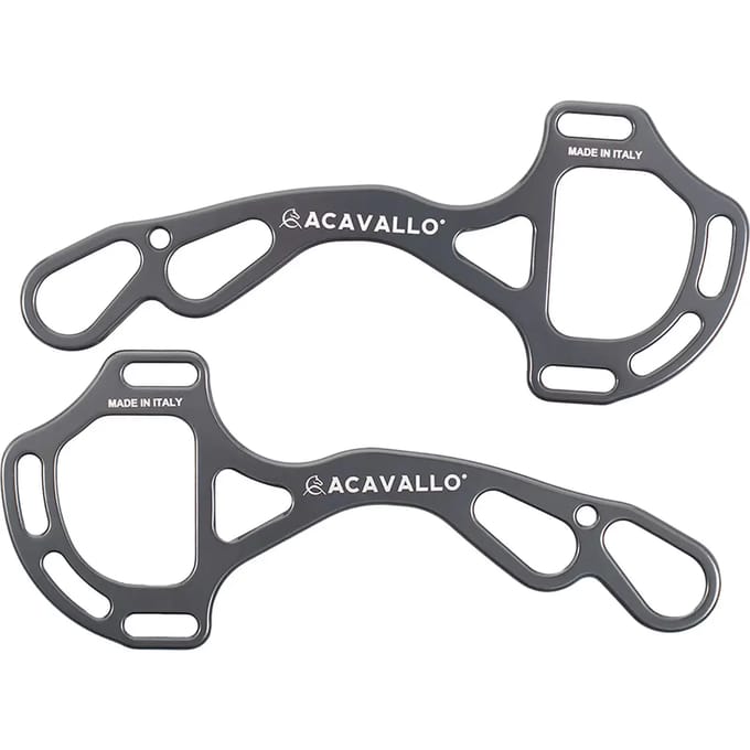 Aluminium bit voor paard Acavallo Alupro Hackamore