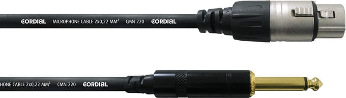 Cordial CCM 5 FP Microfoon Kabel 5 m - Microfoonkabel
