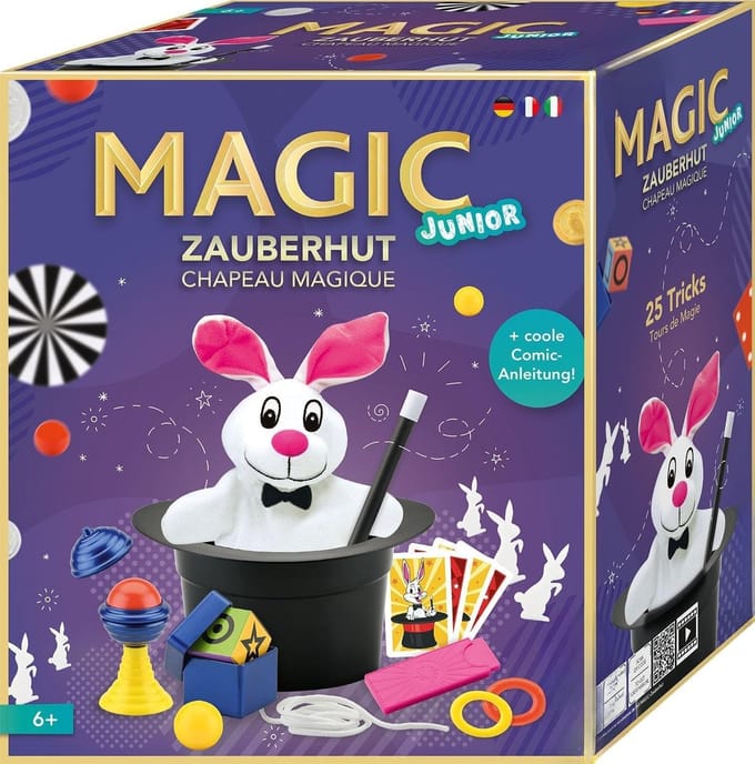 Solacis Goocheldoos - Goochelset - Goocheldoos - Goochelhoed - Goocheltrucs - Magic set - Must have!