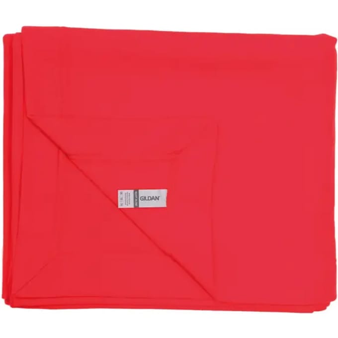 Deco One Size Gildan Red 50% Katoen, 50% Polyester