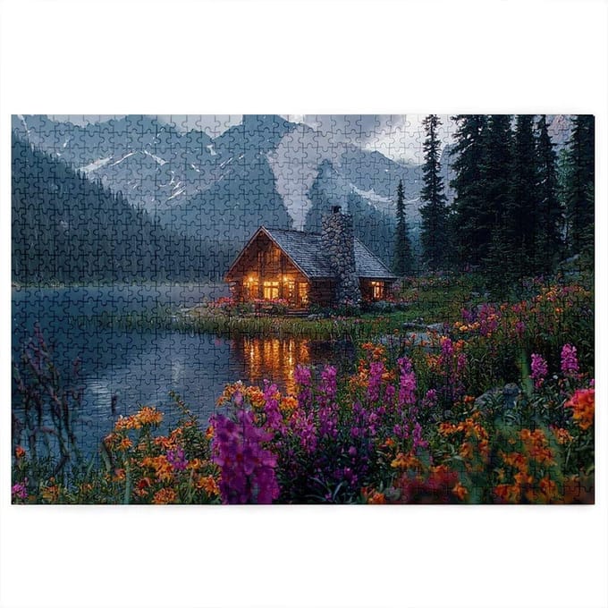 Landschapspuzzel - Volwassen puzzel - Ontspanning thuis - 5000 stukjes - 156x105 cm - Meerkleurig