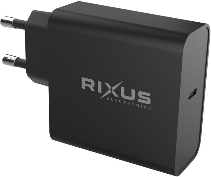 Rixus RXLC24 Universal USB-C Charger Black