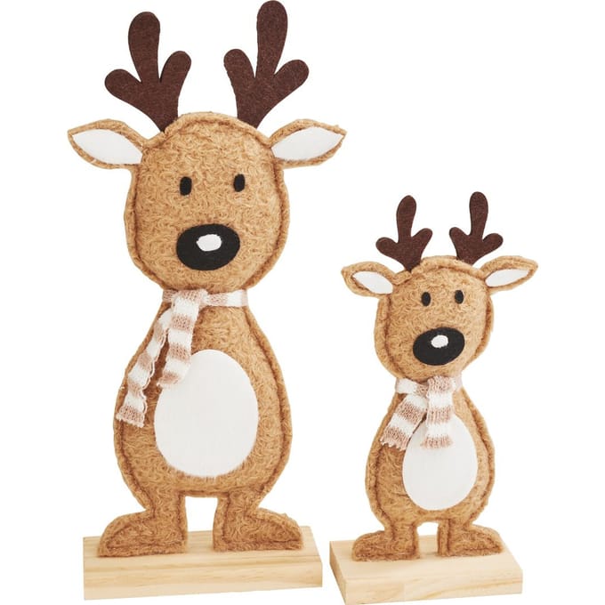 VBS Vilten staande decoraties "Rendieren"