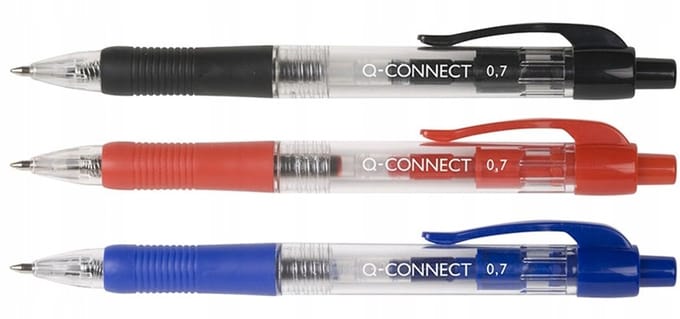 Q-CONNECT Automatische Pen 0,7 mm Zwart
