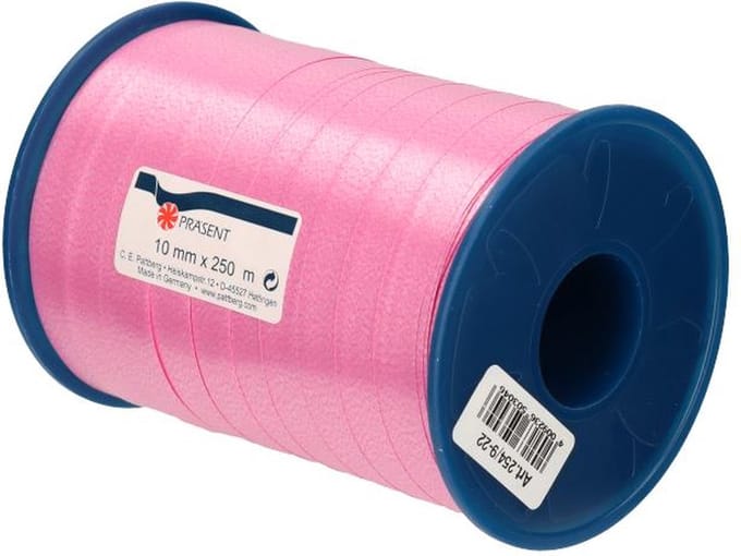 Roze Krullint PRO 10mm x 250m