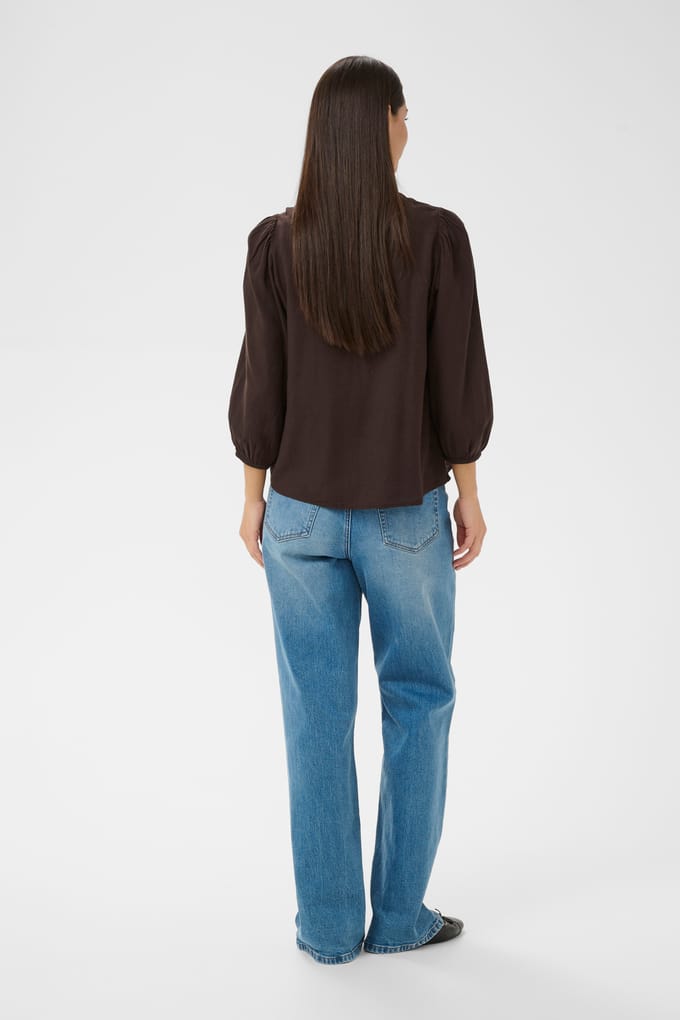3/4 damesblouse KAFFE Milia