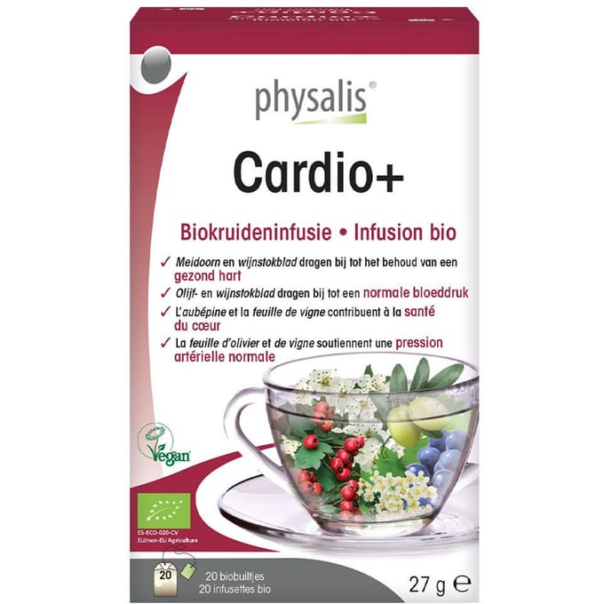 Physalis® Cardio+ Biokruideninfusie 20 Instantthee