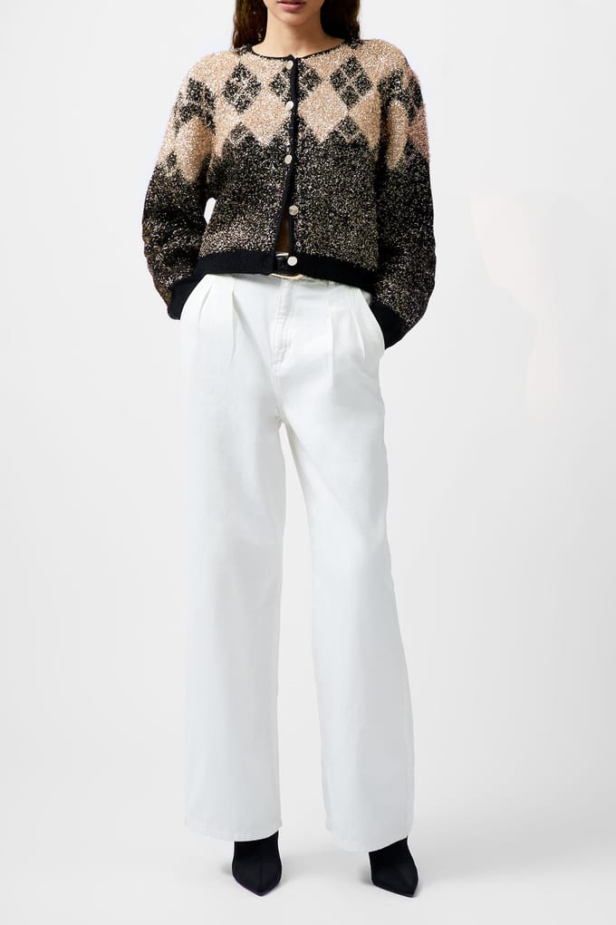 French Connection Mavis Ls Cardigan Blackout Taglia: M | Cardigan Outlet | Donna | Nero