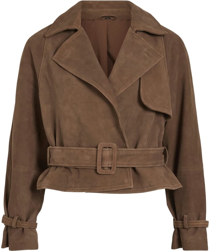 VILA - VIIDA SHORT TRENCHCOAT/KA - Dames - Gewatteerde jassen