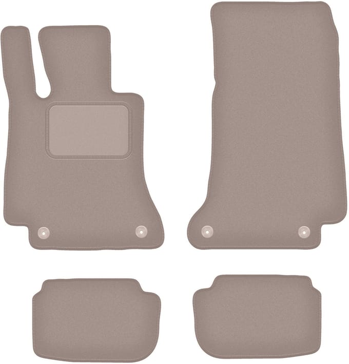 Wielganizator WLG-CARLUX - Automatten Set - Beige - Mercedes E W213 Coupe 2015+