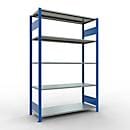 SCHULTE Lagertechnik - Boutloos rekkensysteem - 2000x1300x500 mm, type 150 kg